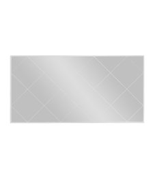 Hanah Home Espejo Argyle Blanco 60x120 cm